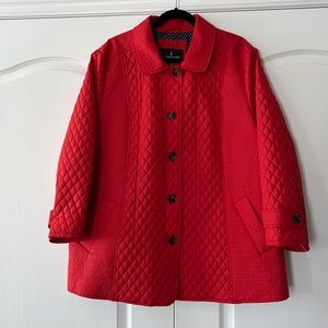 VGUC London Fog red jacket